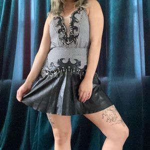 Top and skirt set glam